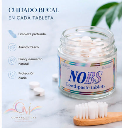 🦷✨ Tabletas de Pasta Dental para el Cuidado Bucal