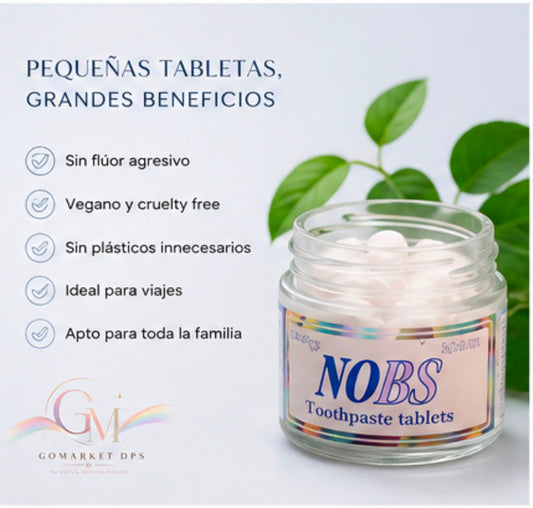 🦷✨ Tabletas de Pasta Dental para el Cuidado Bucal