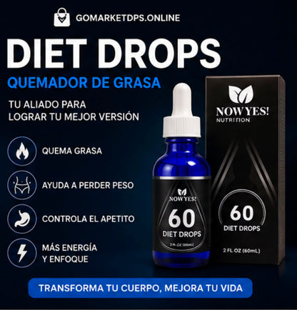 QUEMADOR DE GRASA EN GOTAS RETO 60
