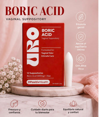 URO: ÓVULO DE ÁCIDO BÓRICO